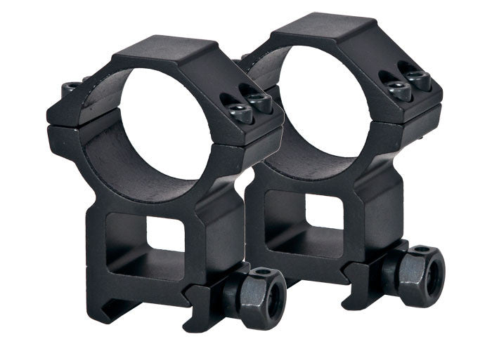 UTG Leapers 30mm Rings, High, Weaver Mount, See-Thru