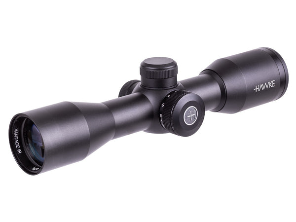 Hawke Vantage 3x32 IR L4A Dot Rimfire with Weaver Rings, 1" Tube