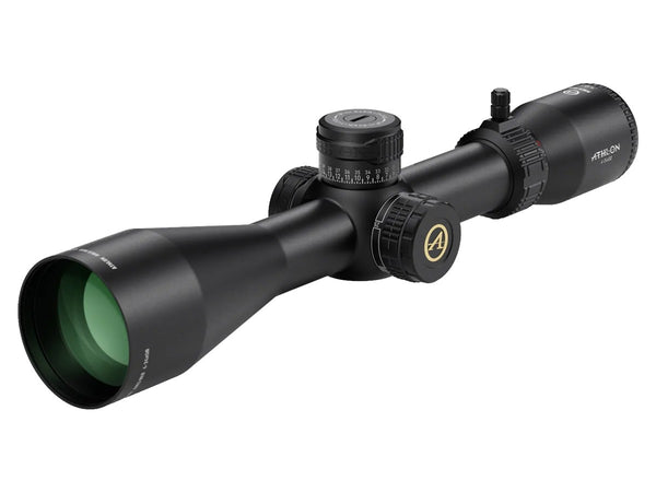 Athlon Optics 4-24x50 Ares HLR Rifle Scope, AHMC1 Fiber Dot MOA SFP IR, 1/4 MOA, 30mm Tube