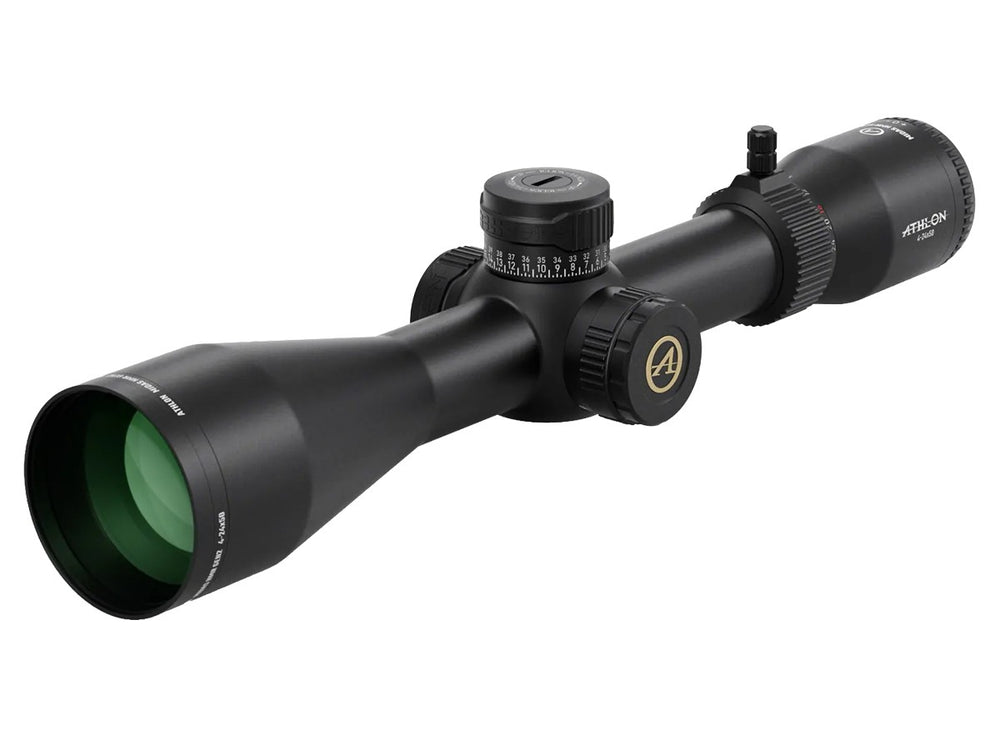 Athlon Optics 4-24x50 Midas HMR Gen2, APLR-H2 SFP IR MOA Reticle, 1/4 MOA, 30mm Tube