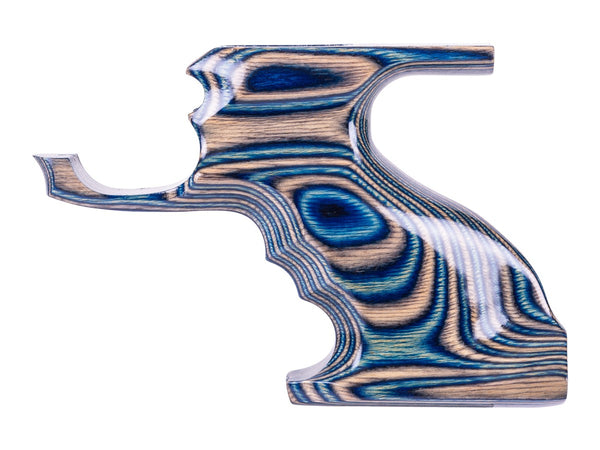 Reximex Grip for RPA Air Pistol, Blue Laminate