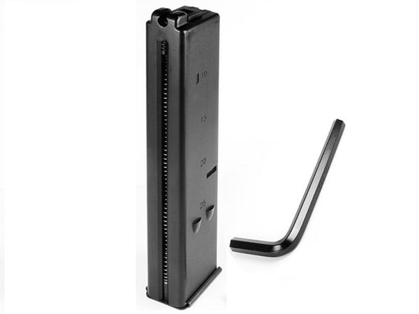 KWC UZI CO2 BB Submachine Gun Mag, 25rd