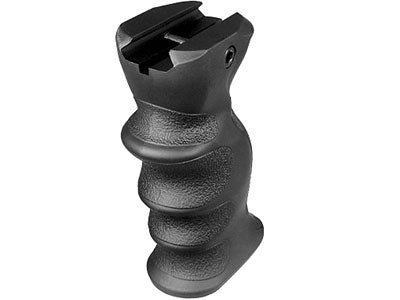 UTG New Gen Combat Foregrip, Finger Grooves, Black