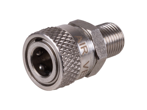 Air Venturi Foster Female Quick-Disconnect to 1/8" BSPP Male, 5000 PSI