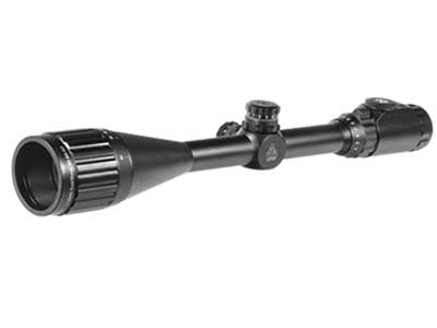 UTG 6-24x50 AO True Hunter Rifle Scope, EZ-TAP, Ill. Mil-Dot Reticle, 1/4 MOA, 1" Tube, Weaver Rings