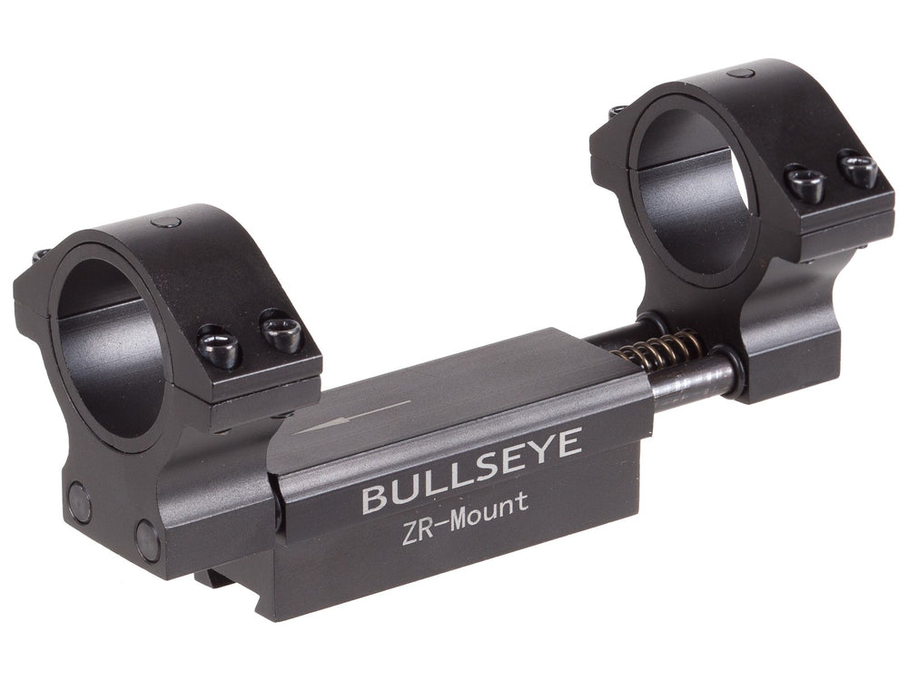 Diana Bullseye ZR 1-Pc Mount, Fits 1" and 30mm tubes, 11mm Dovetail, 0.04" Droop Compensation, Recoil Compensation