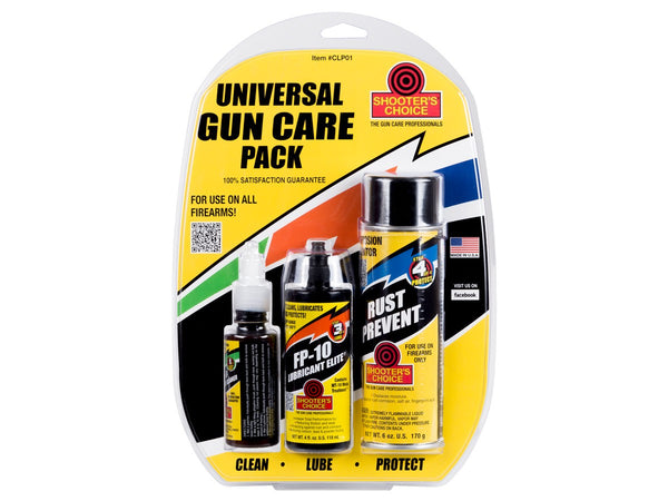 Shooters Choice Universal Gun Care Pack (1 EA. MC702, FPL04, And RP006)