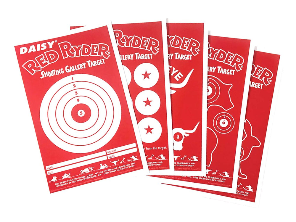 Daisy Red Ryder Shooting Gallery Paper Targets (25 ct)