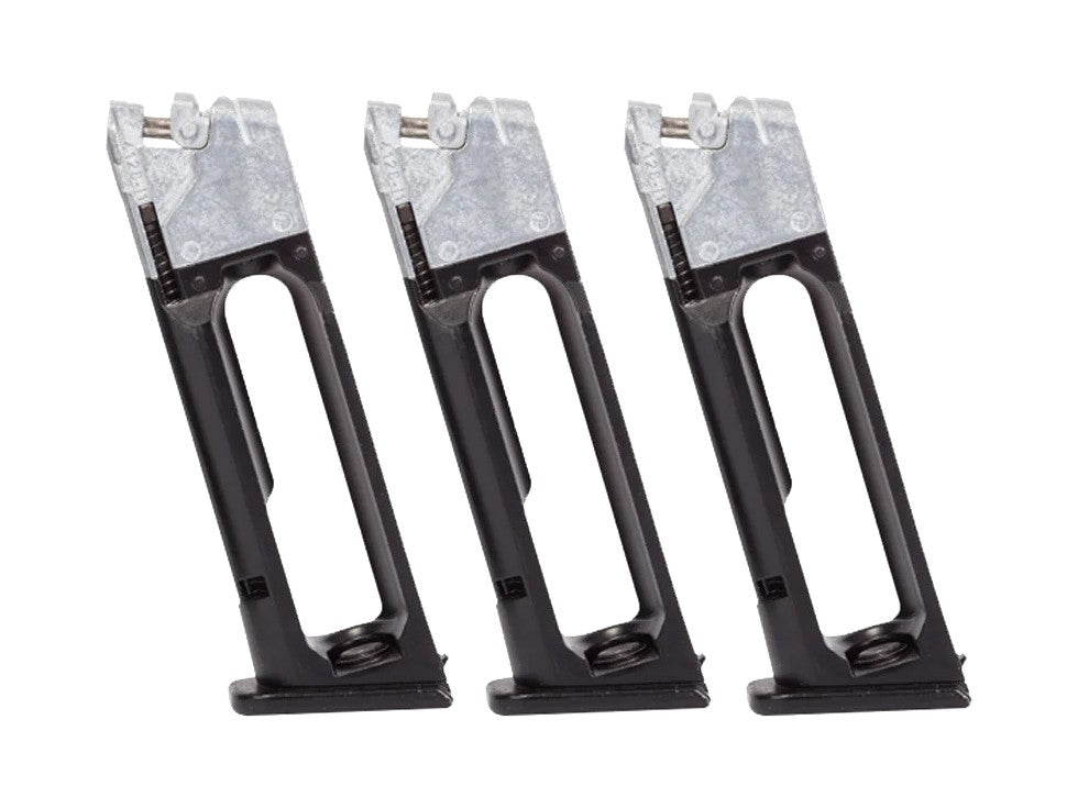 ISSC M22 .177 Cal removable CO2 Magazine, 18rds, 3 Pack