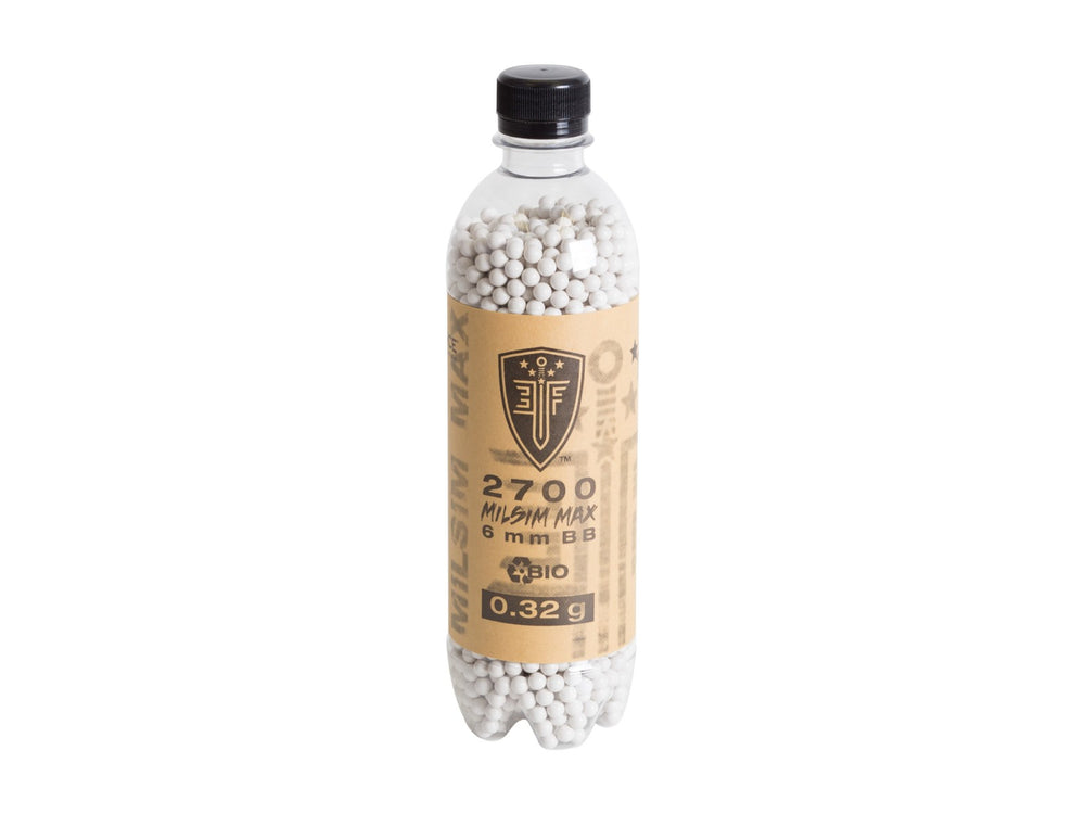 Umarex Elite Force Milsim Max Biodegradable Airsoft BBs, 0.32g, 2, 700 Rds, White
