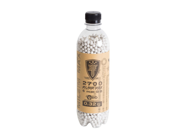 Umarex Elite Force Milsim Max Biodegradable Airsoft BBs, 0.32g, 2, 700 Rds, White