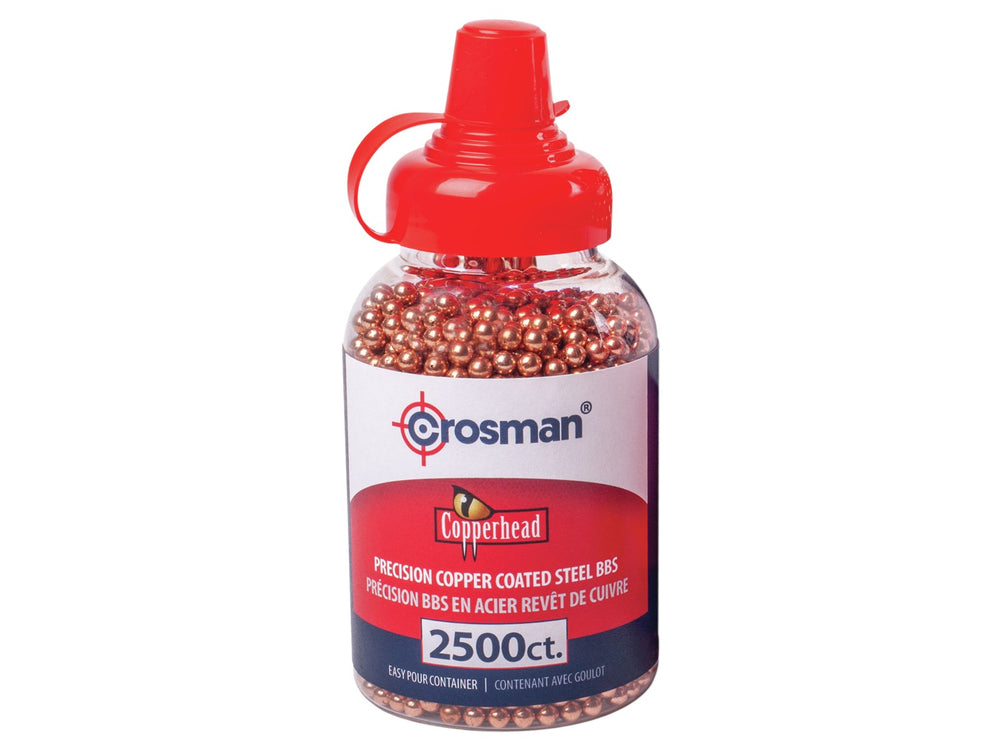 Crosman Copperhead .177 Cal, 5.1 Grains, BBs, 2500ct