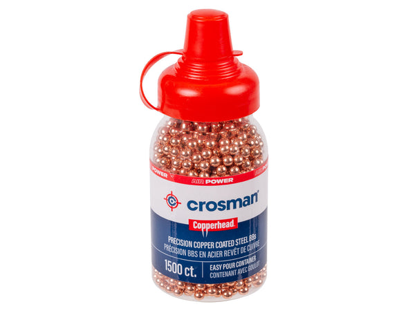 Crosman Copperhead .177 Cal, 5.1 Grains, BBs, 1500ct