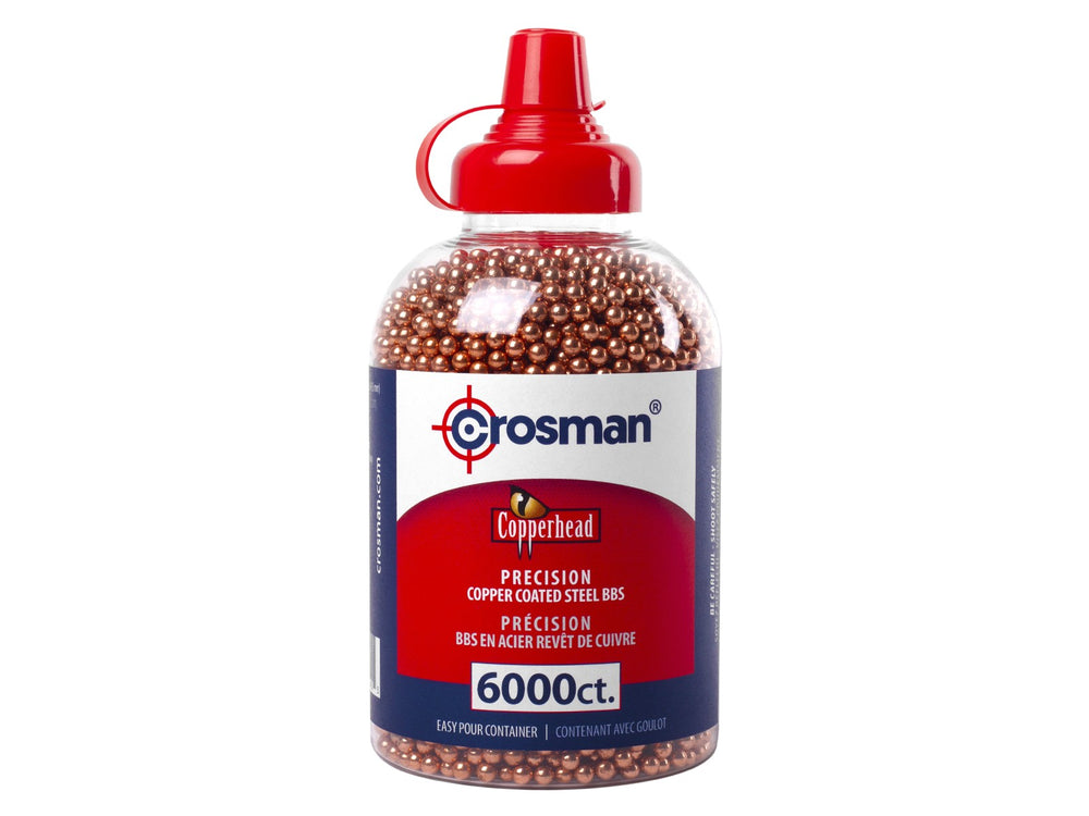 Crosman Copperhead .177 Cal, 5.1 Grains, BBs, 6000ct