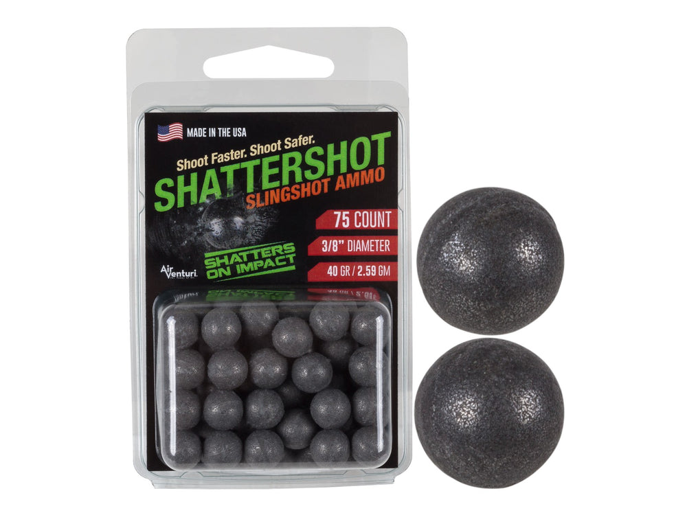Air Venturi Dust Devil ShatterShot™ Sling Shot Ammo, 3/8", 39gr, 75ct .375