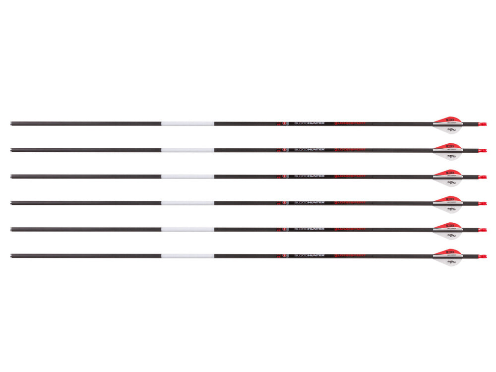 Bloodsport Bloodhunter Arrow, 350 Spine, 6 Pack