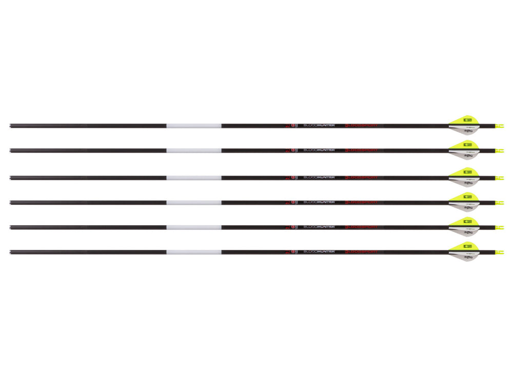 Bloodsport Bloodhunter Arrow, 300 Spine, 6 Pack
