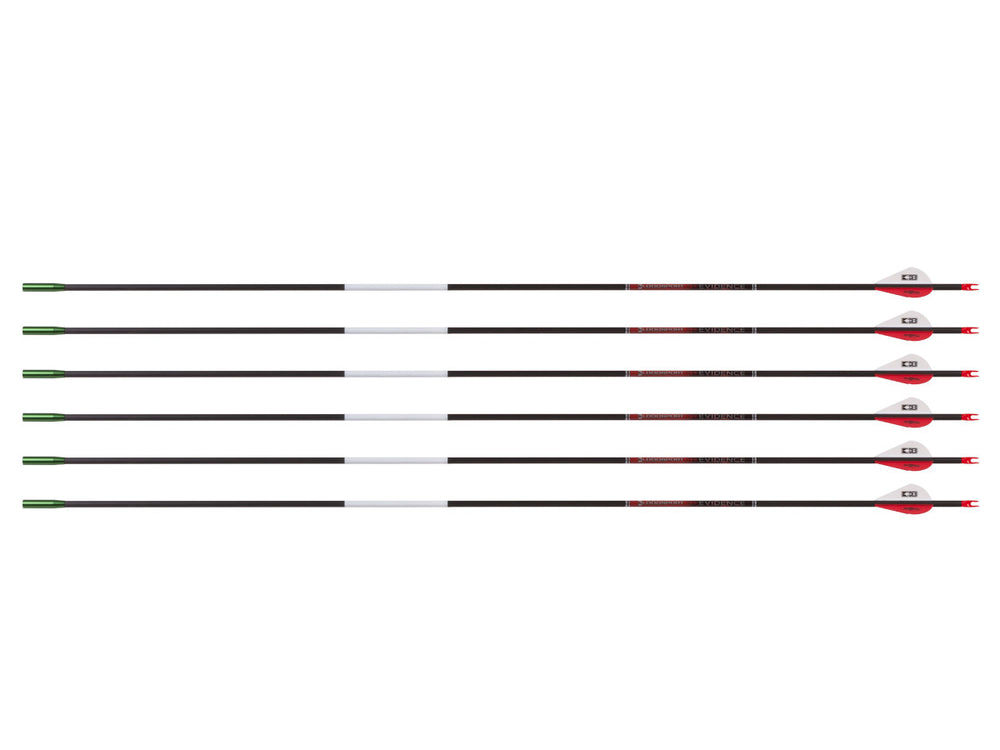 Bloodsport Evidence Arrow, 400 Spine, 6 Pack