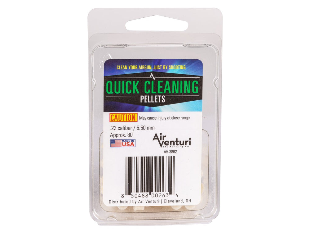 Air Venturi Quick Cleaning Pellets .22 Cal, 80ct
