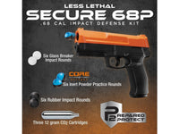 P2P Secure 68P Impact Defense Kit 16J .68 Cal, CO2 - photo 2