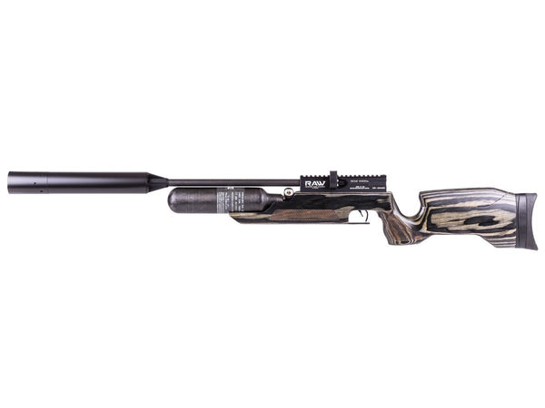 RAW HM1000x LRT Air Rifle, Black Laminate