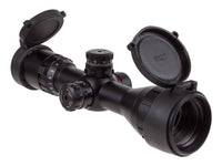 UTG 3-9x32 AO Compact CQB Bug Buster Rifle Scope, Illuminated Mil-Dot Reticle, 1/4 MOA, 1" Tube, Medium Max Strength Lever Lock Weaver Rings - photo 2