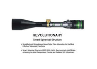 Leapers UTG 4-16x44 AO Accushot SWAT Rifle Scope, EZ-TAP, Illuminated Mil-Dot Reticle, 1/4 MOA, 30mm Tube, Lever-Lock Weaver Rings - photo 10