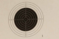 National Target Air Rifle Target, 12 Bullseye, 100 ct - photo 2