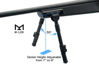 UTG Recon Flex II Bipod, 7"-9" Center Height, M-LOK - photo 2