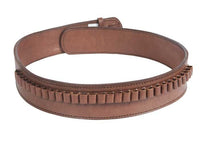 Western Justice Gun Belt, 48-52" Waist, .38-Cal Loops, 2.5" Wide, Chocolate Leather - photo 2