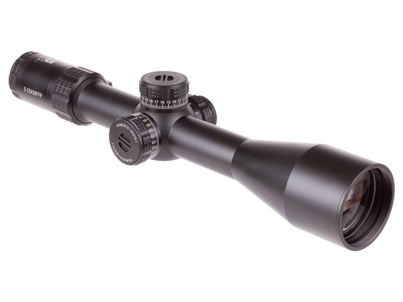 JTS 5-25x56 Shadow Series IR FFP Riflescope, 1/4 MOA, 34mm Tube