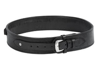 Western Justice Gun Belt, 48-52" Waist, .38-Cal Loops, 2.5" Wide, Black Leather - photo 4