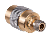 Air Venturi Female DIN Adapter, Female Quick-Disconnect, Stainless Steel - photo 2