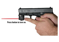 UTG Sub-Compact Red Laser, Solid Dot/Strobe Modes, Integral Picatinny Mount - photo 6