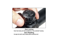UTG 4-16x40 AO Rifle Scope, EZ-TAP, Illuminated Mil-Dot Reticle, 1/4 MOA, 1" Tube, See-Thru Weaver Rings - photo 9