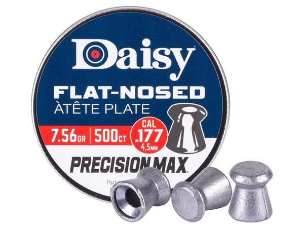 Daisy Precision Max .177 Cal, 7.8 Grains, Wadcutter, 500ct
