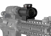 UTG 1x30mm Compact ITA Red/Green Circle Dot Sight, 1/2 MOA, Integral Quick-Detach Weaver/Picatinny Mount - photo 3