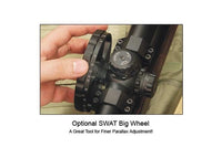 UTG 4-16x44 AO SWAT AccuShot Rifle Scope, EZ-TAP, Illuminated Mil-Dot Reticle, 1/4 MOA, 30mm Tube, See-Thru Weaver Rings - photo 11