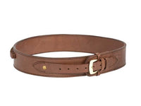 Western Justice Gun Belt, 48-52" Waist, .38-Cal Loops, 2.5" Wide, Chocolate Leather - photo 4