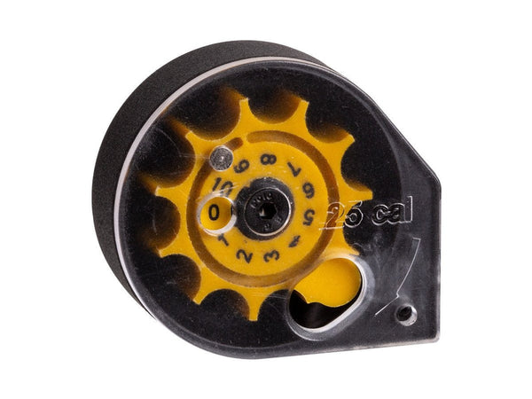 Reximex PCP Rifle Magazine, .25 Cal, 10rds