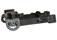 UTG Folding Metal Bipod, Quick-Detach, Rubber-Armored, Panning, Telescoping Legs - photo 2