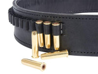 Western Justice Gun Belt, 48-52" Waist, .38-Cal Loops, 2.5" Wide, Black Leather - photo 3