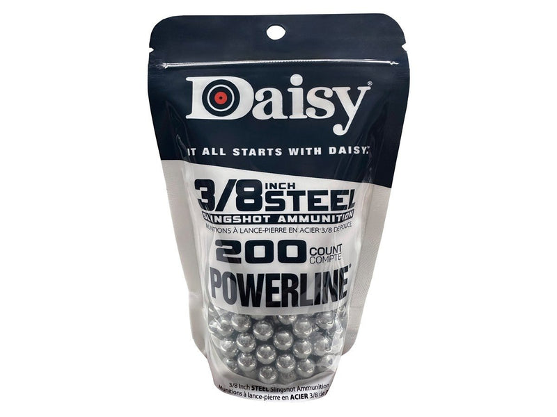 Daisy 3/8" Steel Slingshot Ammunition, 200ct .62