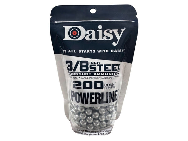 Daisy 3/8" Steel Slingshot Ammunition, 200ct .62