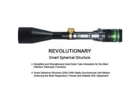 UTG 3-9x32 AO Compact CQB Bug Buster Rifle Scope, Illuminated Mil-Dot Reticle, 1/4 MOA, 1" Tube, Medium Max Strength Lever Lock Weaver Rings - photo 6
