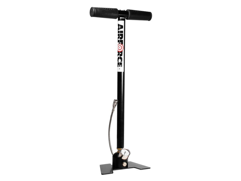 AirForce PCP Hand Pump, for AirForce Rifles, Incl. Hose, Adapter, Pumps up to 3600 psi