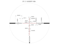 JTS 3-18x50 Shadow Series IR FFP Riflescope, 1/4 MOA, 34mm Tube - photo 7