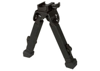 UTG Folding Metal Bipod, Quick-Detach, Rubber-Armored, Panning, Telescoping Legs - photo 1