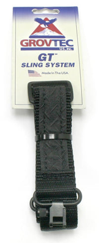 GrovTec Mountaineer Rifle Sling & Swivels, 48"x1.25", Black - photo 2