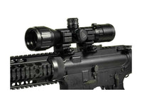 UTG 3-9x32 AO Compact CQB Bug Buster Rifle Scope, Illuminated Mil-Dot Reticle, 1/4 MOA, 1" Tube, Medium Max Strength Lever Lock Weaver Rings - photo 5